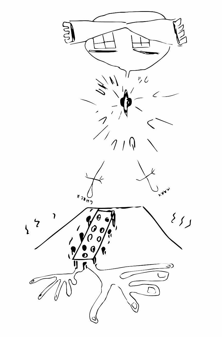 ‘doing your homework – eating your dinner – drawing a picture’