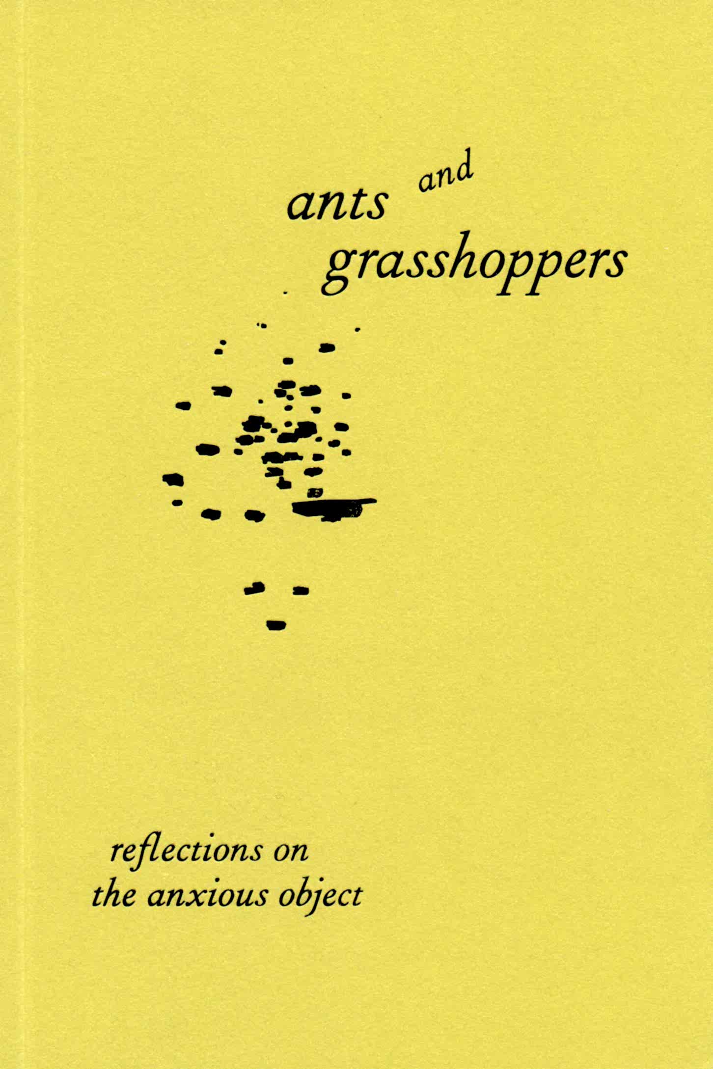 Ants and Grasshoppers Publication